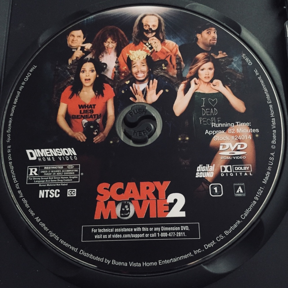 Scary Movie 2 Widescreen DVD Satirical Comedy-Horror Tiny Pimp-Hand is Strong!